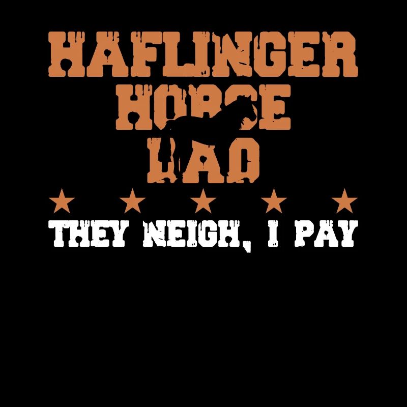 Pferdevater - Haflinger Pferd