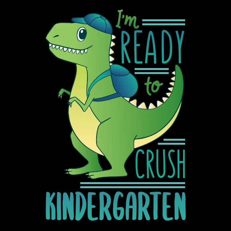 I'm Ready To Crush Kindergarten Dinosaur