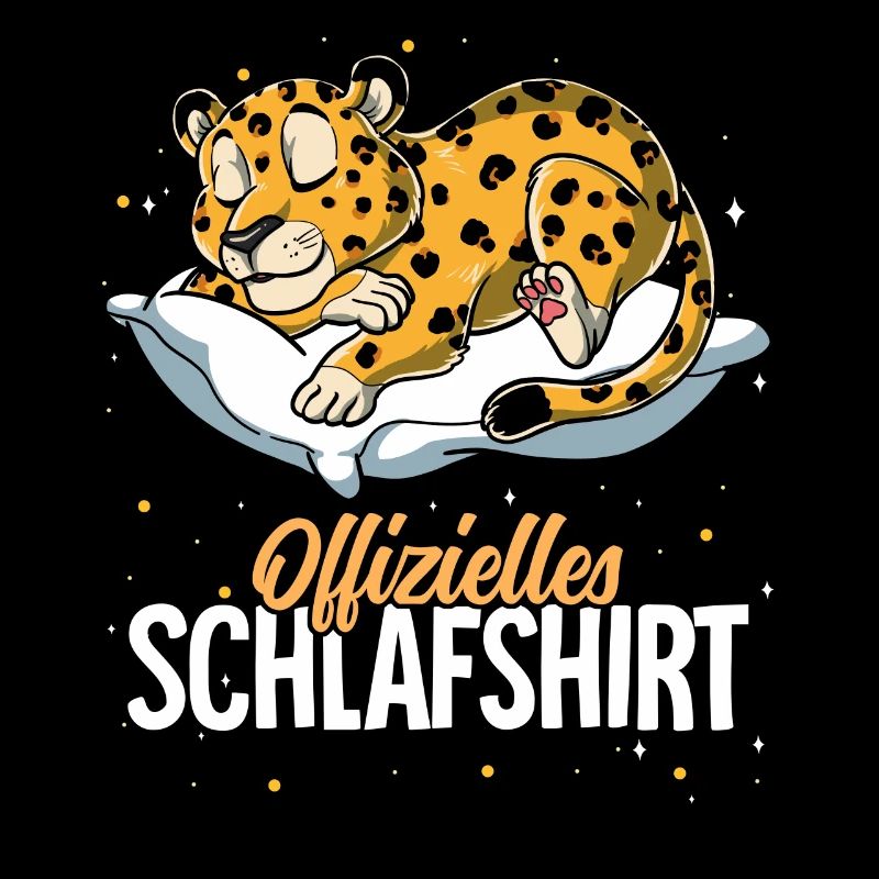 Offizielles Schlafshirt Leopard
