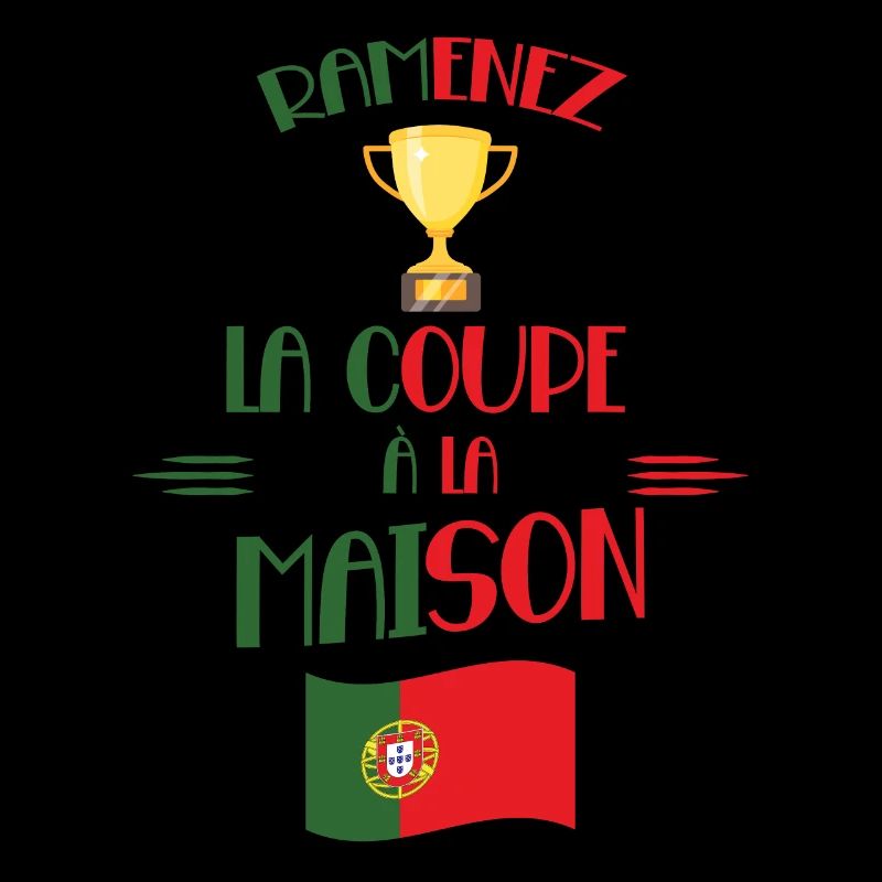 Ramenez La Coupe Cadeau Supporters Portugais
