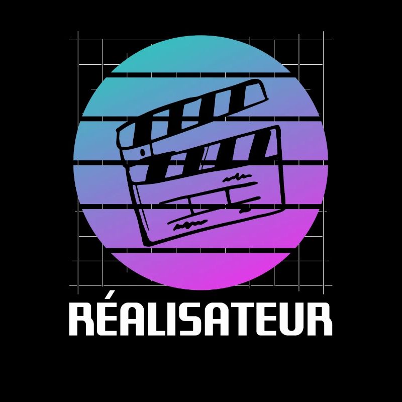 Retro Réalisateur Réalisation Cinéaste
