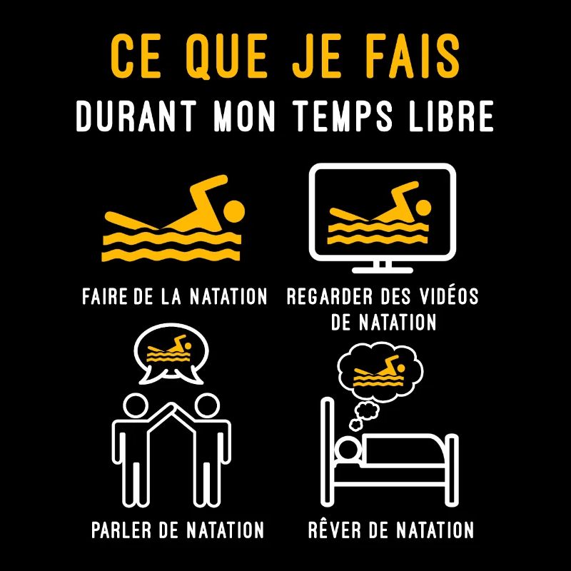 natation temps libre cadeau nageur