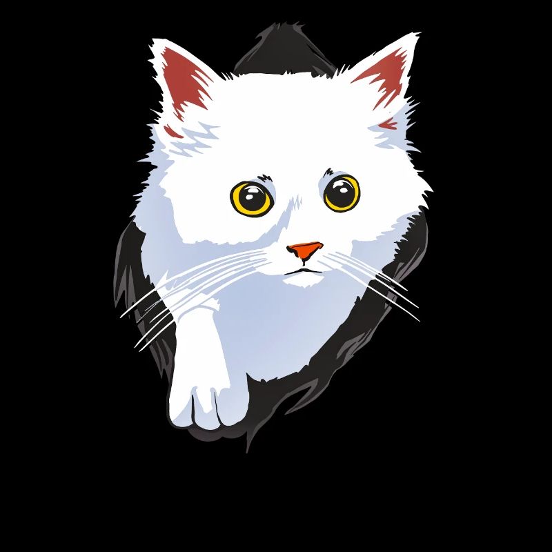 CHAT BLANC