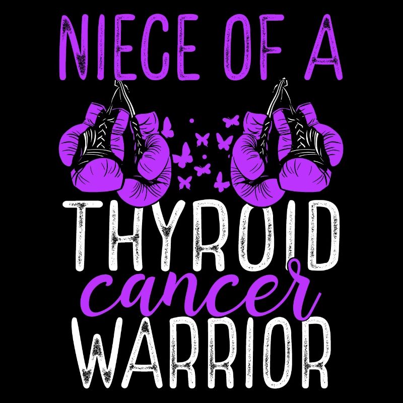 Nièce Sensibilisation au cancer de la thyroïde Tante Oncle