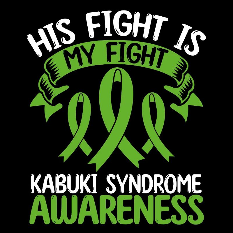 Mois du ruban du syndrome de Kabuki Son combat est mon combat