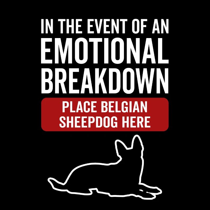 Émotionnel - Chien Berger Belge