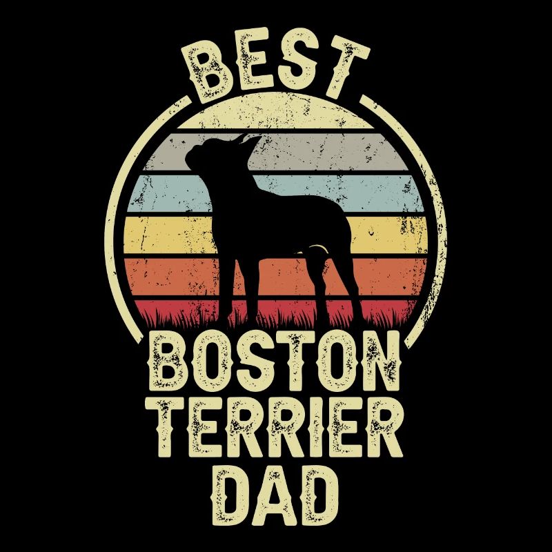 Bester Hund Dad - Boston Terrier