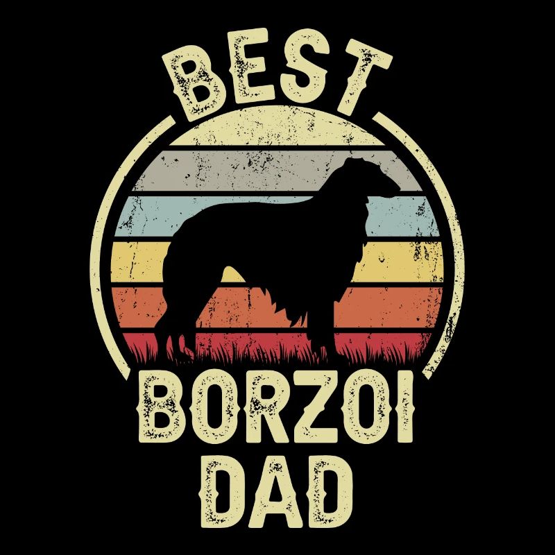 Bester Hund Dad - Borzoi