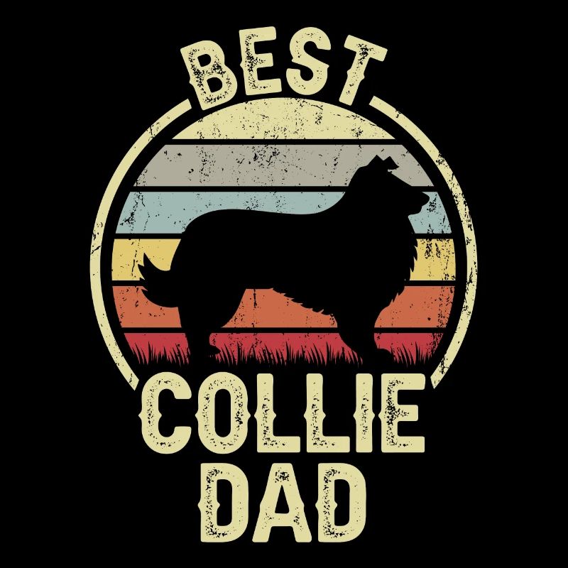 Bester Hund Dad - Collie