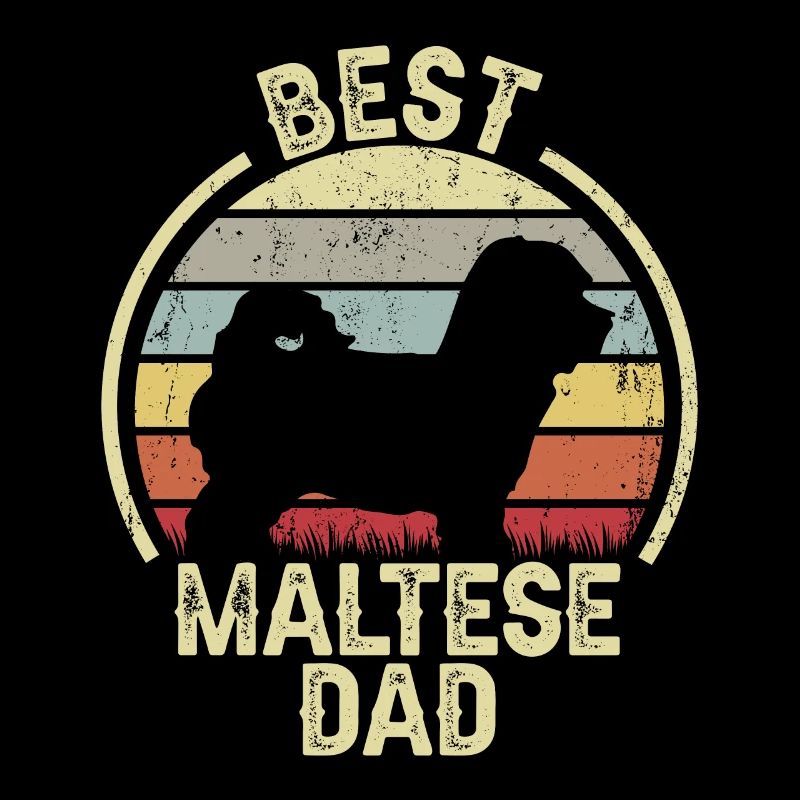 Bester Hund Dad - Maltesisch