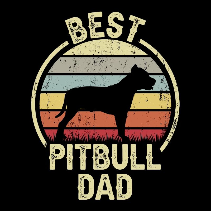 Bester Hundevater - Pitbull