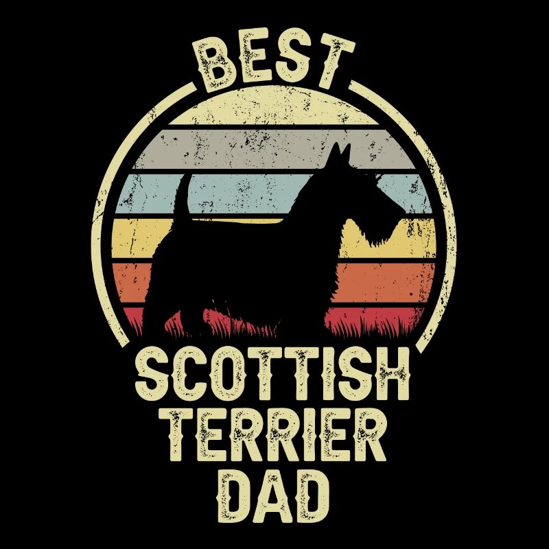 Meilleur père chien - Scottish Terrier