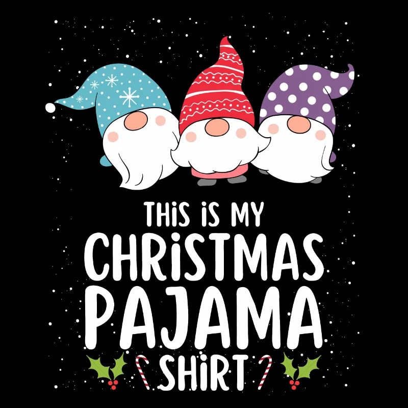 Pyjama de Noël Pyjama Chemise de nuit