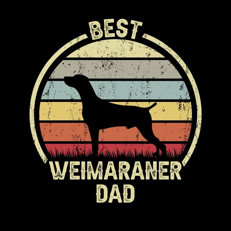 Meilleur père chien - Weimaranerer