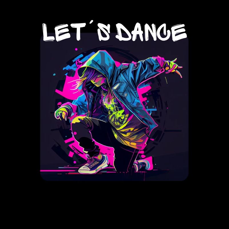Une femme en graffiti danse dans Disco 4