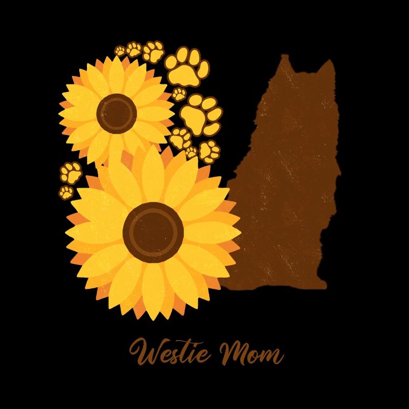 Sonnenblumenmutter - Westie