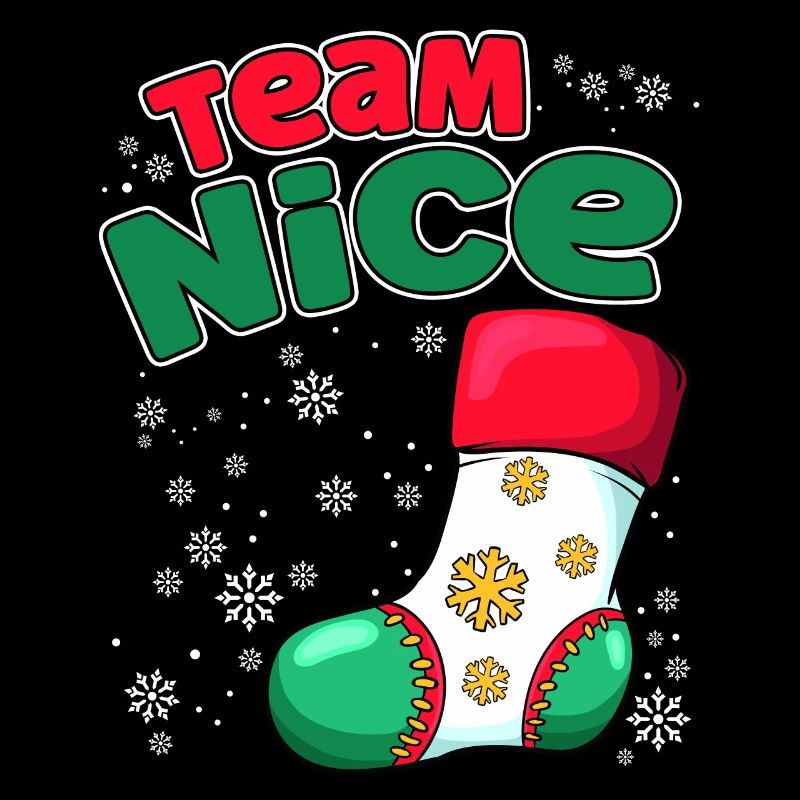 Team Nice Tenue de groupe Noël