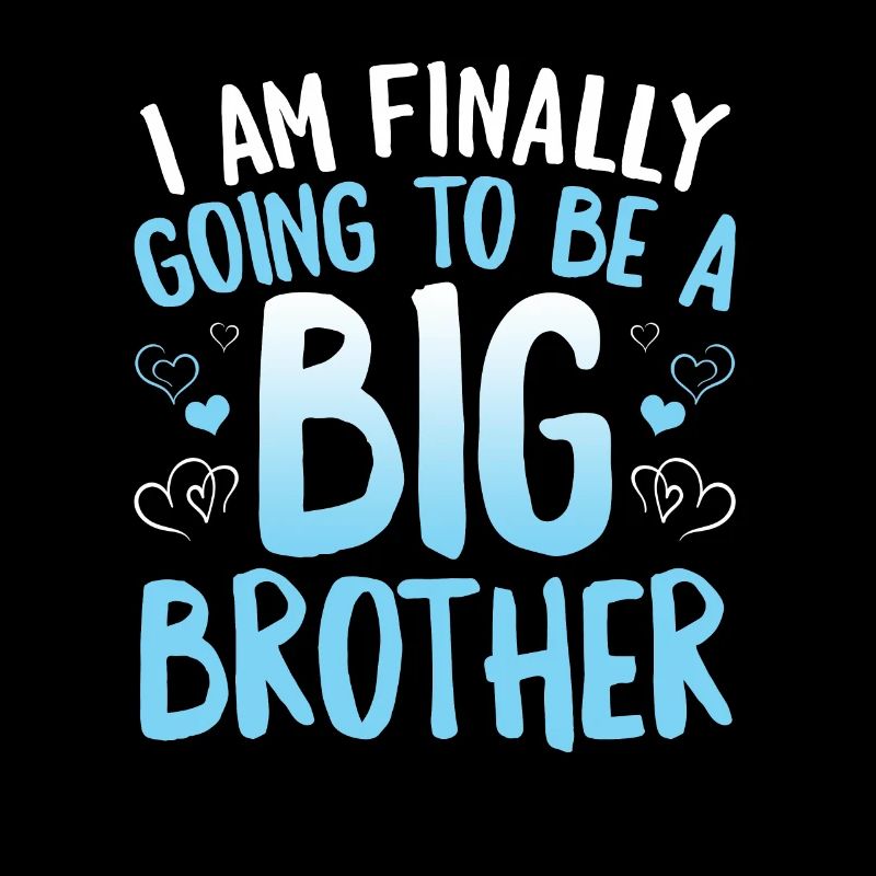 Süßer großer Bruder zu sein, ich werde endlich ein