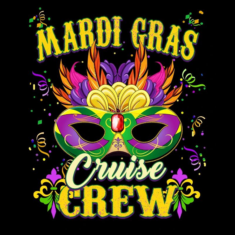 Cool Mardi Gras Cruise Crew