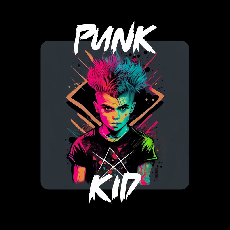 Style graffiti - Cool Punk Kid 8
