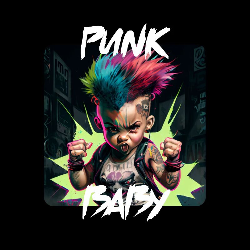 Graffiti Style - Cooles Punk Baby 4