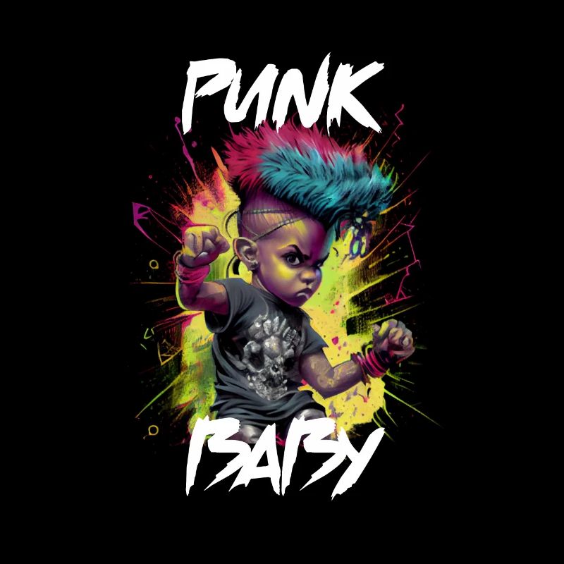 Graffiti Style - Cool Punk Baby 6