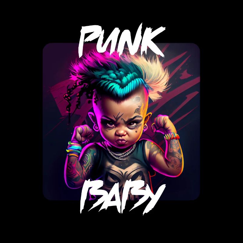 Graffiti Style - Cool Punk Baby 8