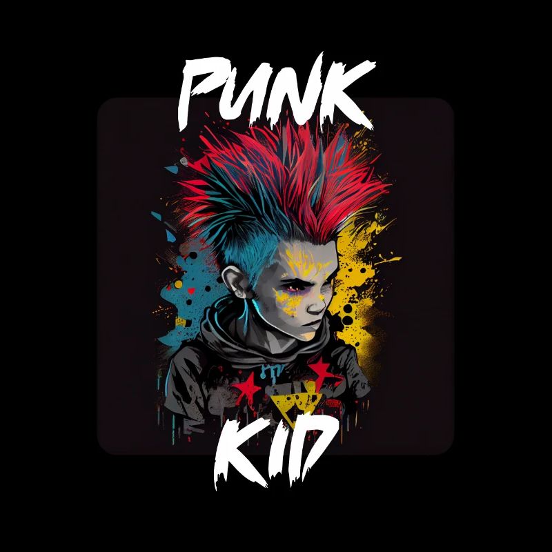 Style graffiti - Cool Punk Kid 3