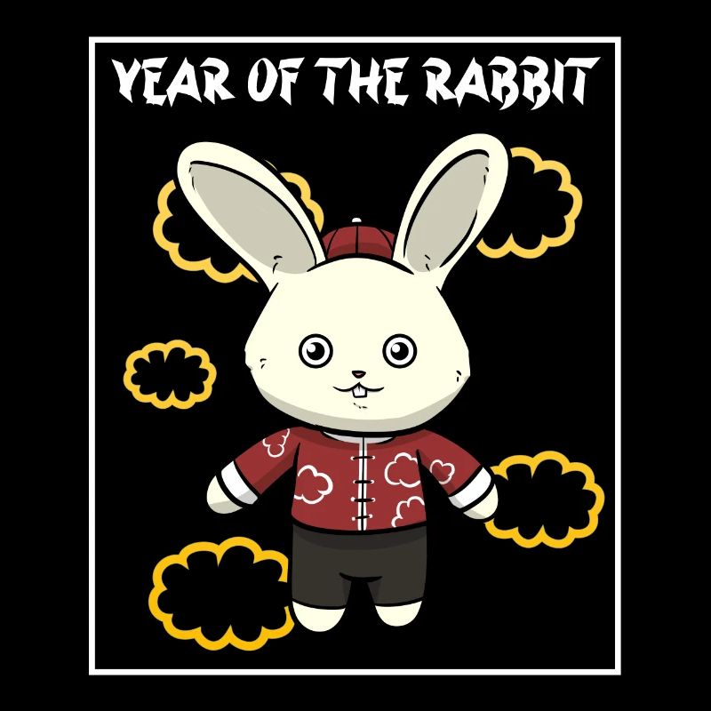 Chinese New Year Rabbit Asia 2023 I Gift