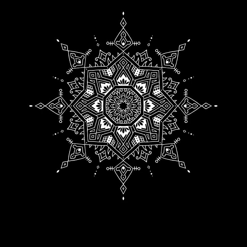 Mandala étoilé