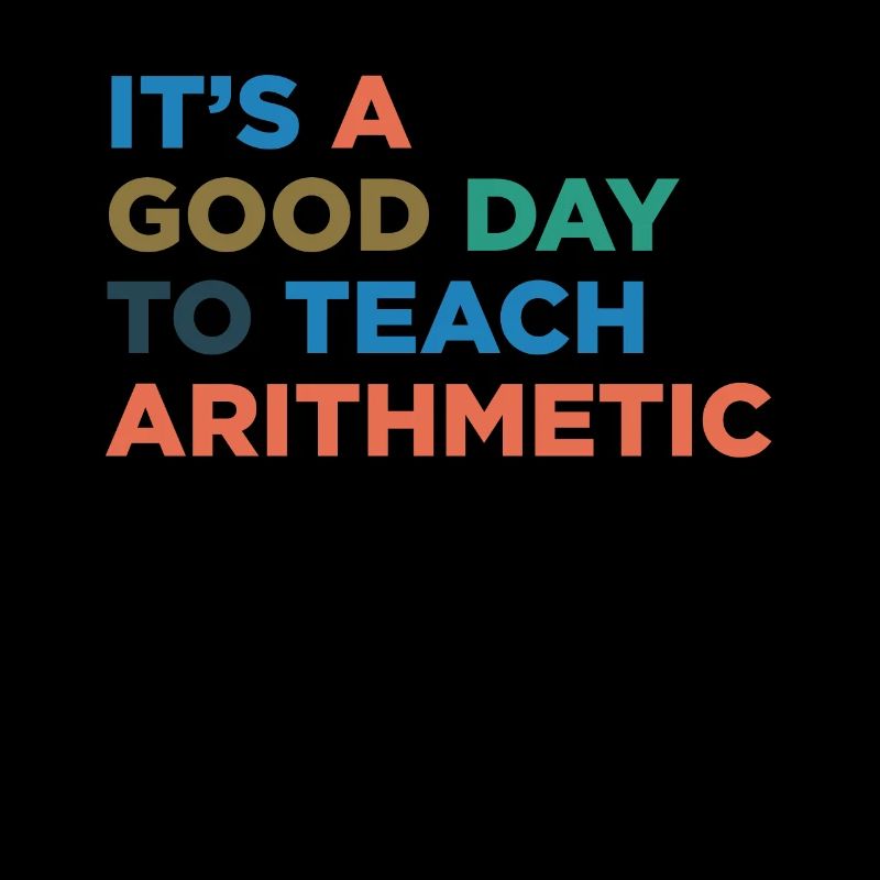 Arithmetiklehrer Unterrichten