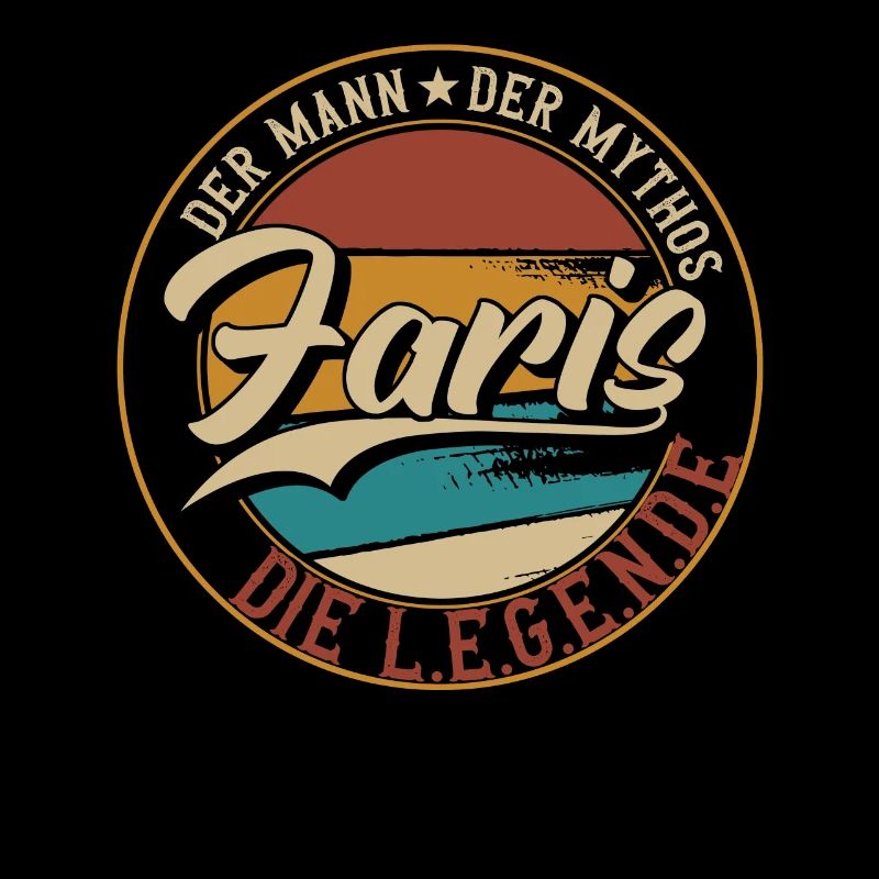 Faris Der Mann der Mythos die Legende Geschenk