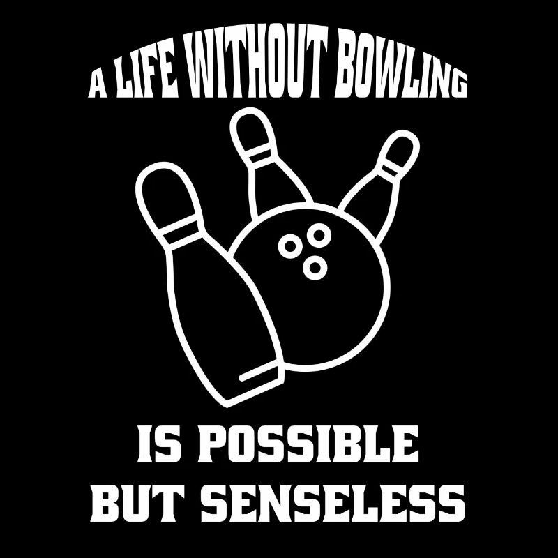 Bowling Bowling Bowling Cadeau Bowling Cône de boule de bowling