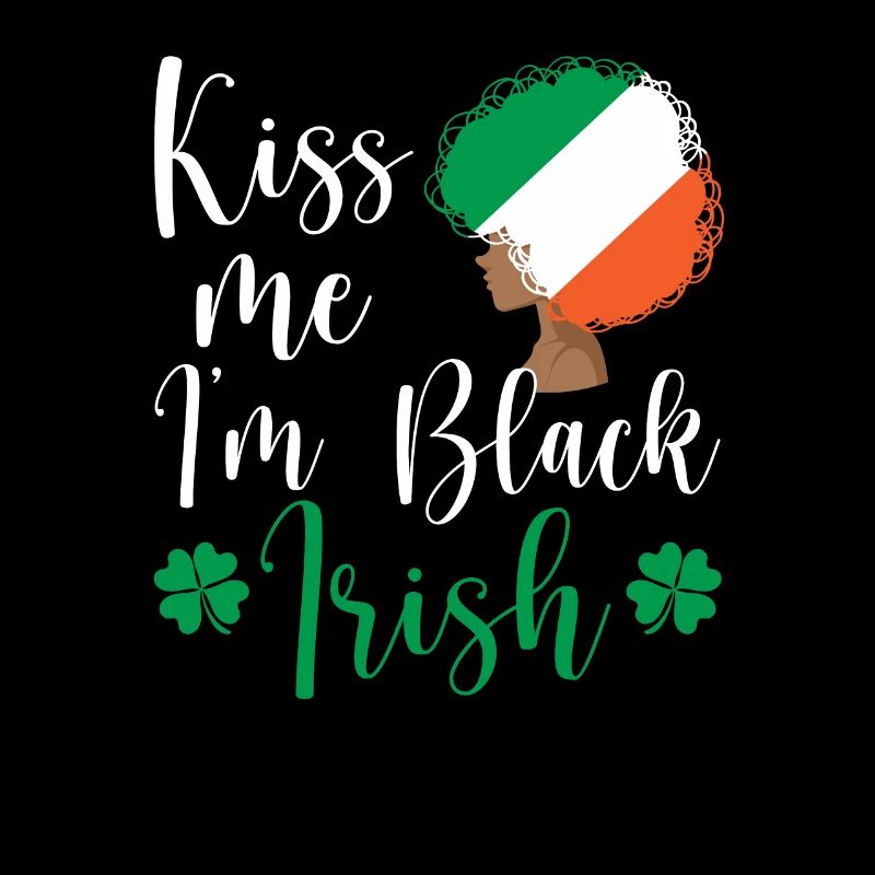 Baiser de la fierté afro-africaine de la Saint-Patrick