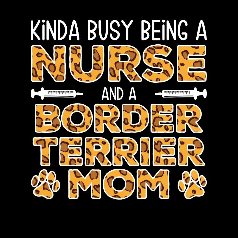 Infirmière Chien Mère - Border Terrier