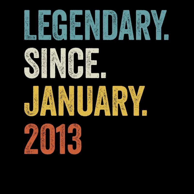 Legendary Since January 2013 10. Geburtstag