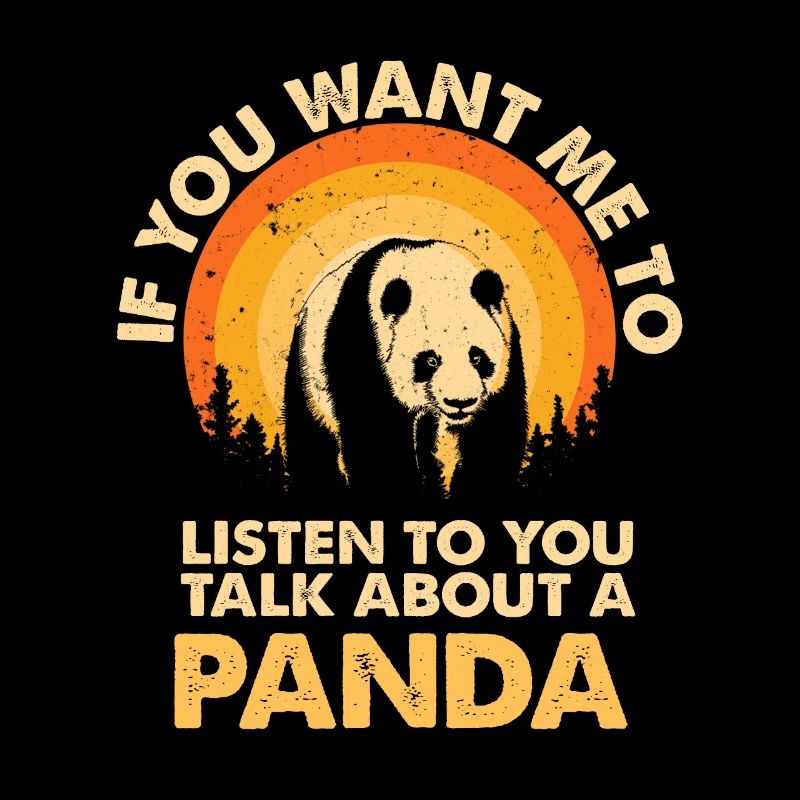 Hear talk about animal panda