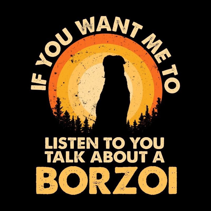 Sprechen Sie Über Hund Borzoi