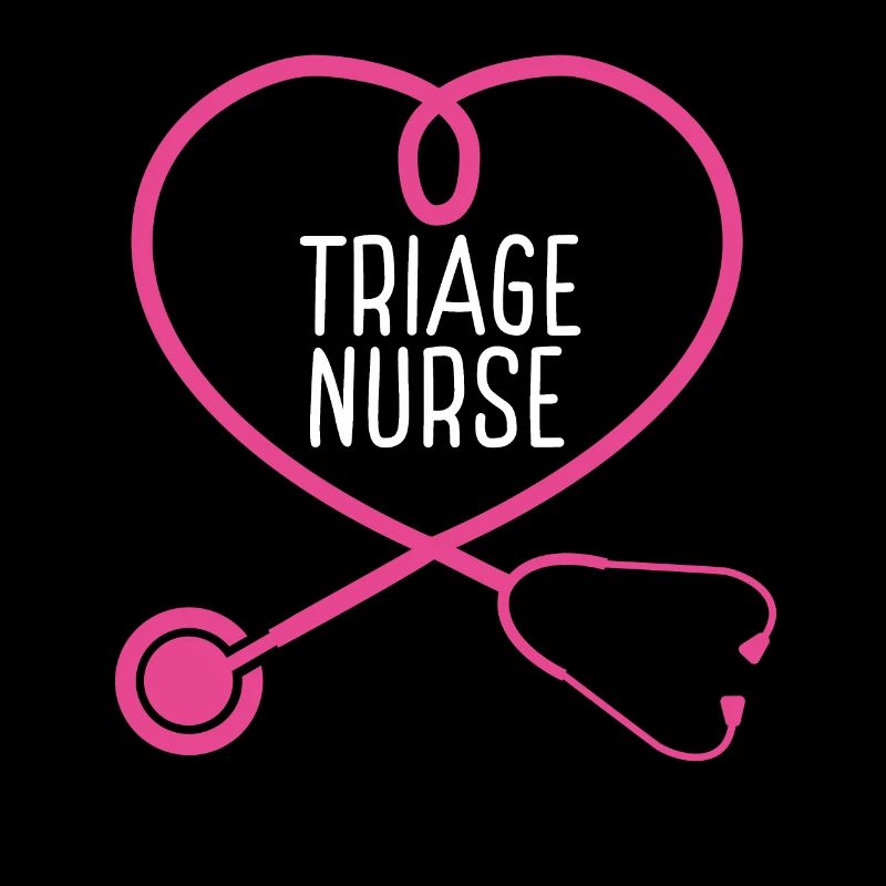 Infirmière de triage Stéthoscope Appréciation Cœur