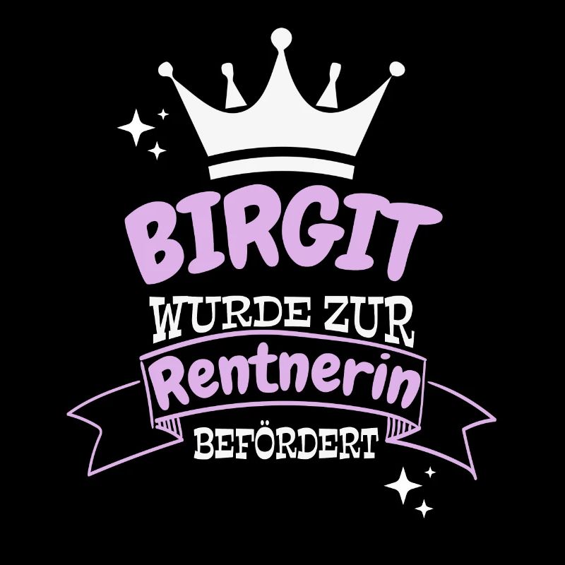 Birgit wurde zur Rentnerin befördert