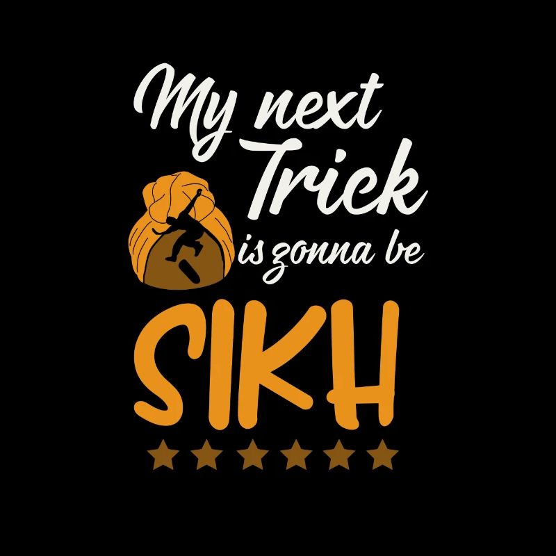 Mein Trick Wird Sikh-skateboarding Sein