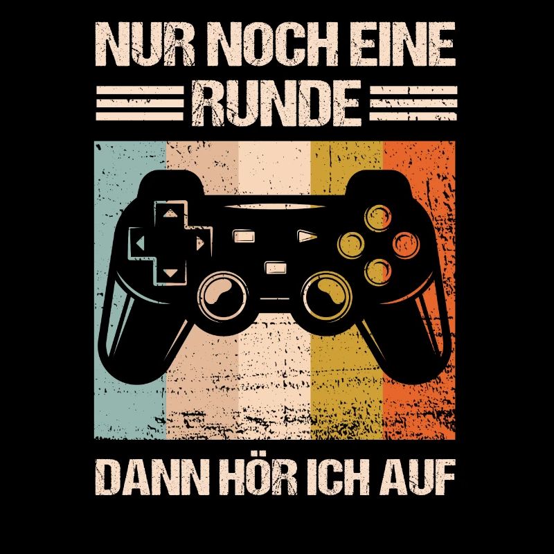Zocken Zocker Gaming controller Gamer Spruch