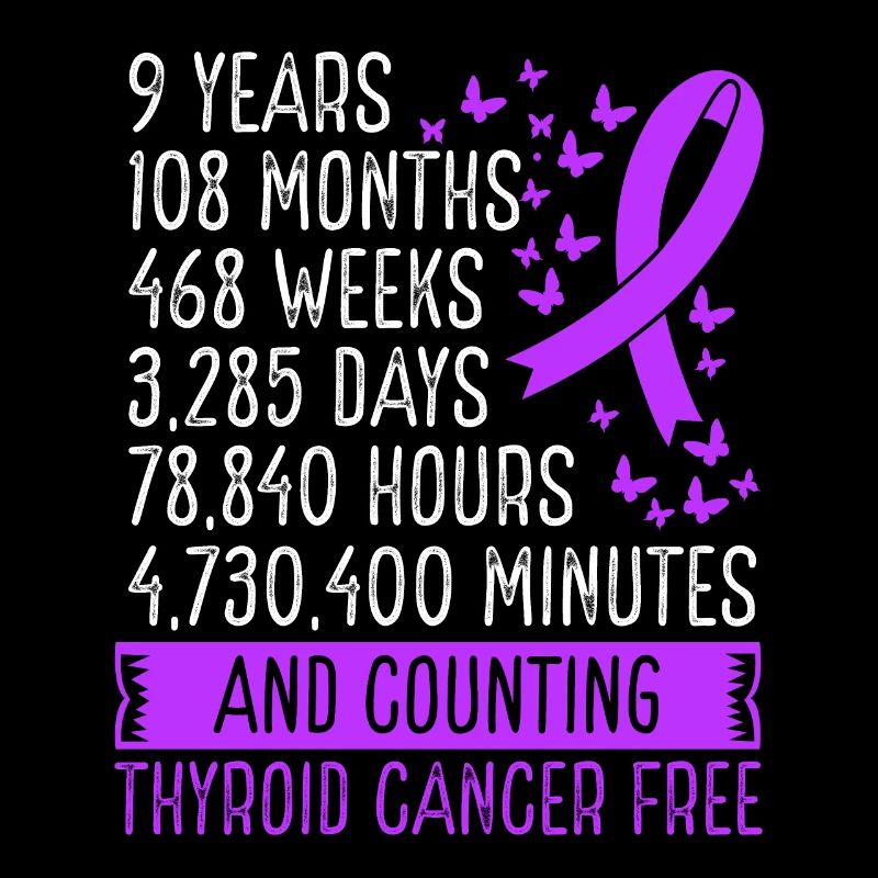 9 ans de mouvement de ruban sans cancer de la thyroïde
