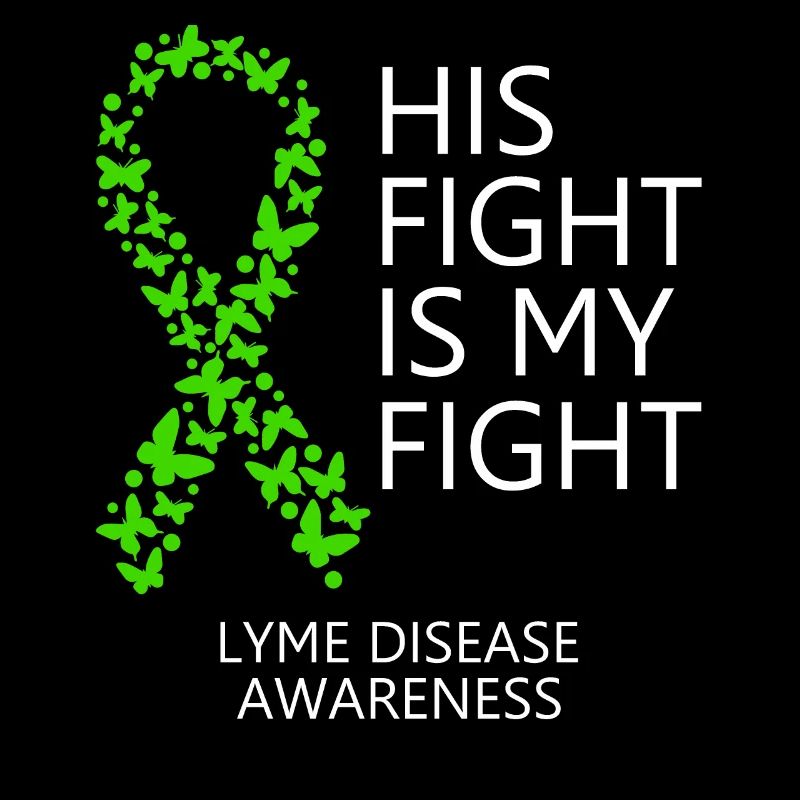 Mois du ruban de la maladie de Lyme Son combat est mon combat