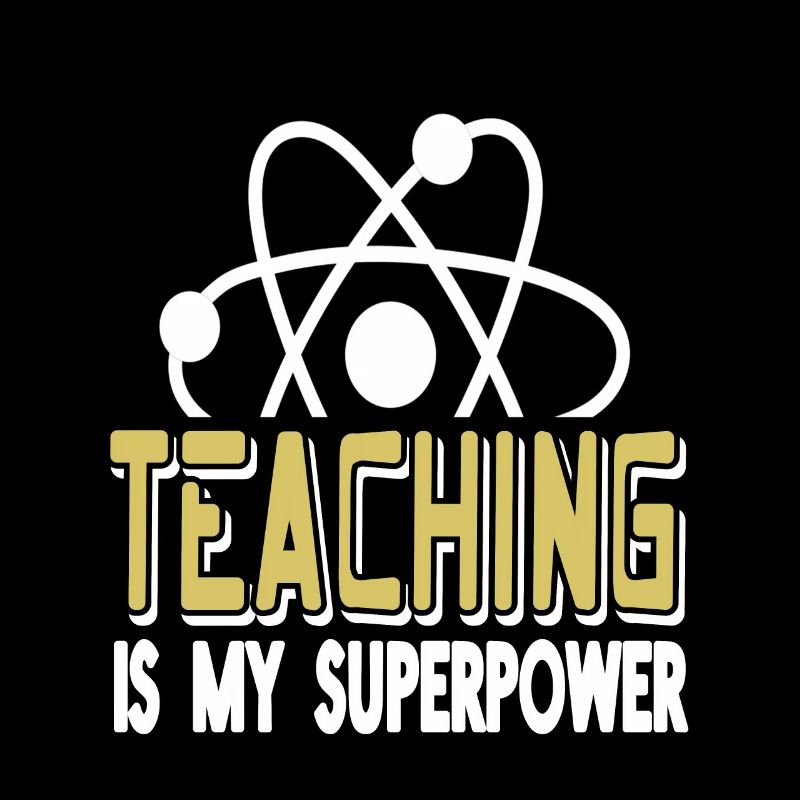 TEACHING Is My Superpower Retro Science Teacher