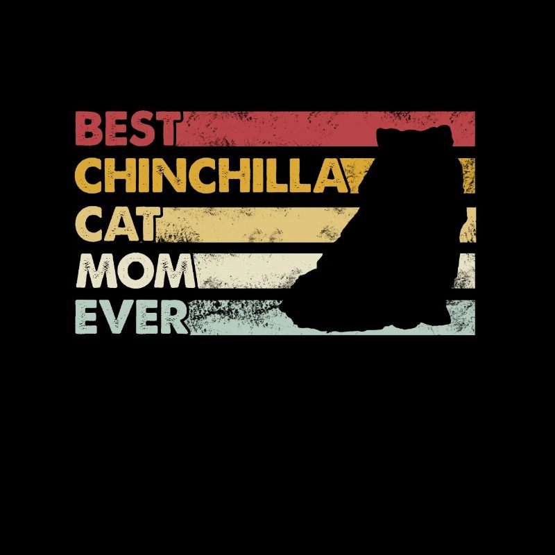 Beste Mutter Aller Zeiten - Chinchilla Katze