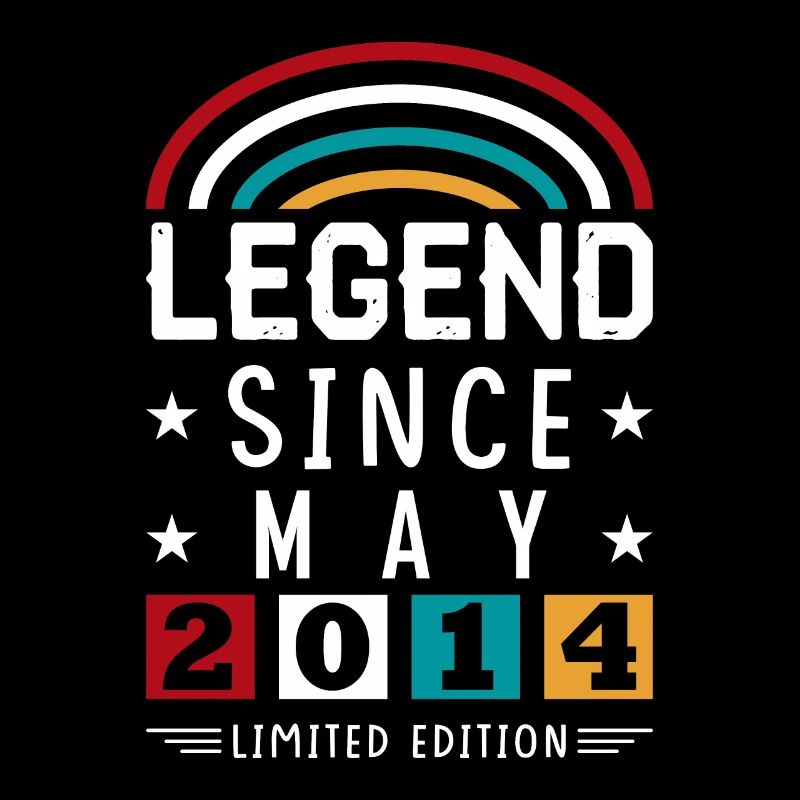 2014 Legend Since Birthday Gift May