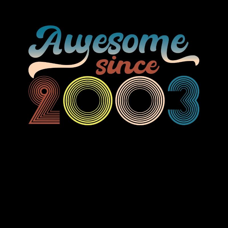 Fantastic since 2003 retro 19th Bitrthday