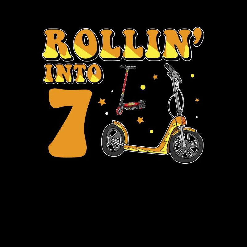 Rollin Into 7 Elektroroller 7. Geburtstag