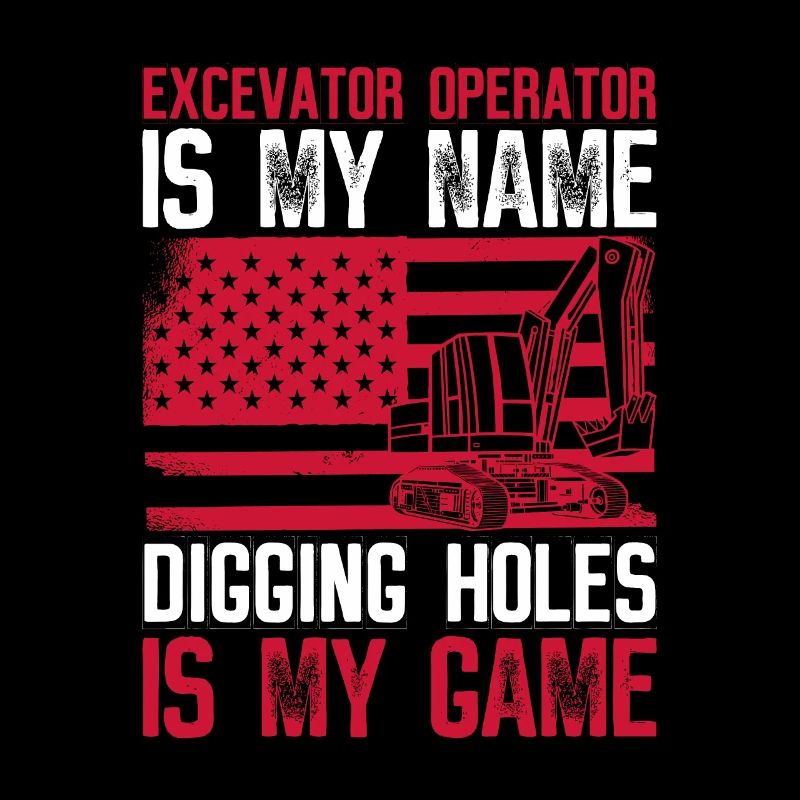 Baggerführer Bagger Baggerfahrer